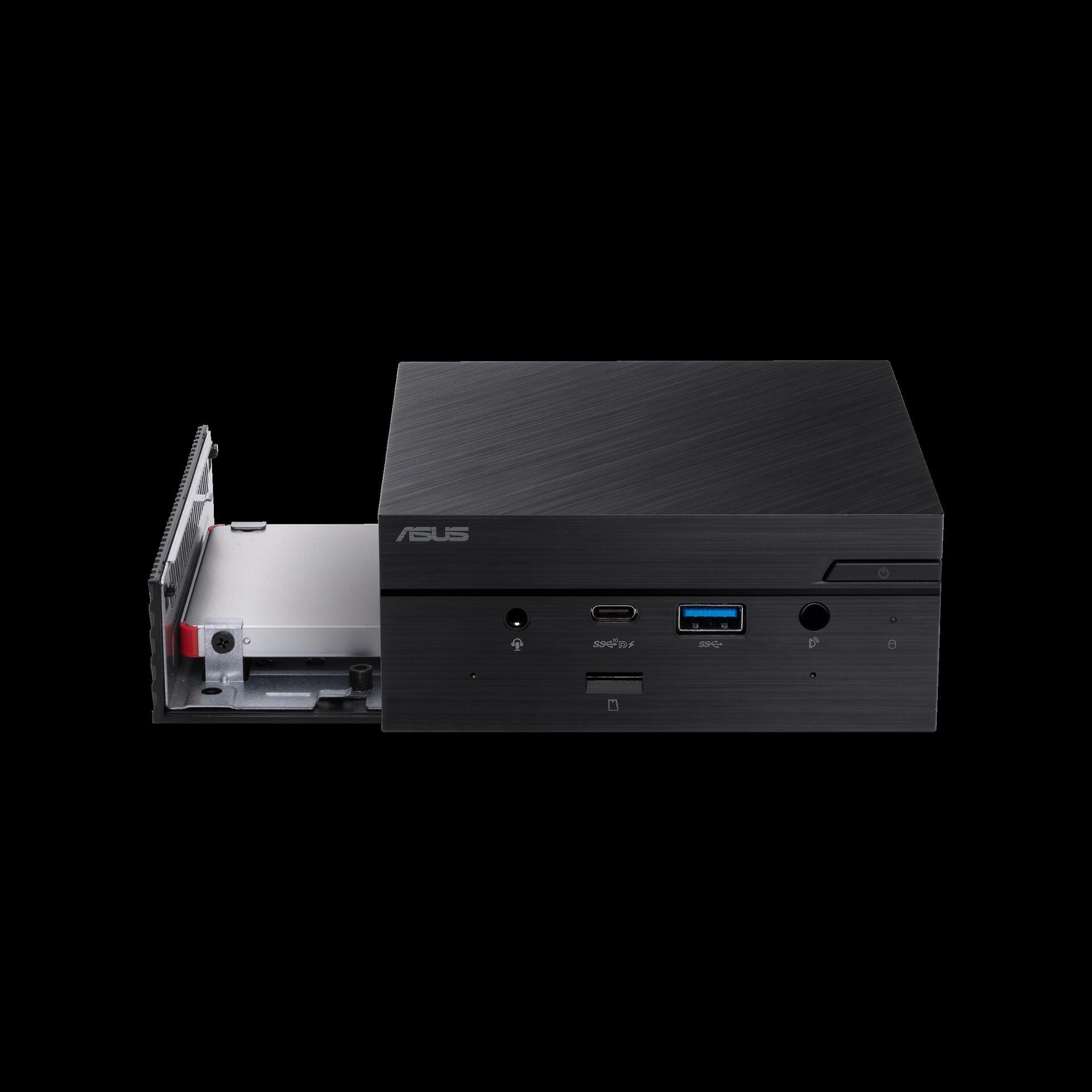 Купить ASUS Mini PC PN51 BB555MDE1 - Barebone - Mini-PC - 1 x Ryzen 5 5500U / 2.1 GHz - RAM 0 GB - Radeon Graphics - 2.5 GigE - WLAN: Bluetooth 4.0, 802.11a/b/g/n/ac - Schwarz (90MR00K1-M00790) в магазине wardena.ru