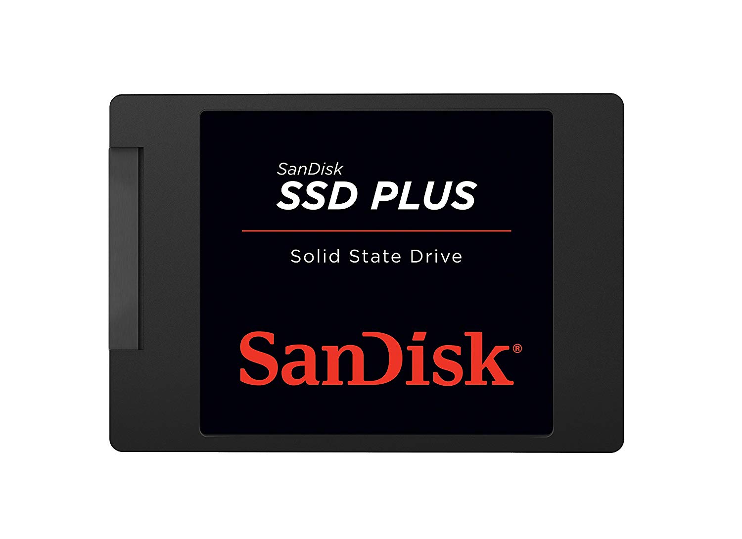 Купить SanDisk SSD PLUS - SSD - 2 TB - intern - 2.5" (6.4 cm) - SATA 6Gb/s (SDSSDA-2T00-G26) в магазине wardena.ru