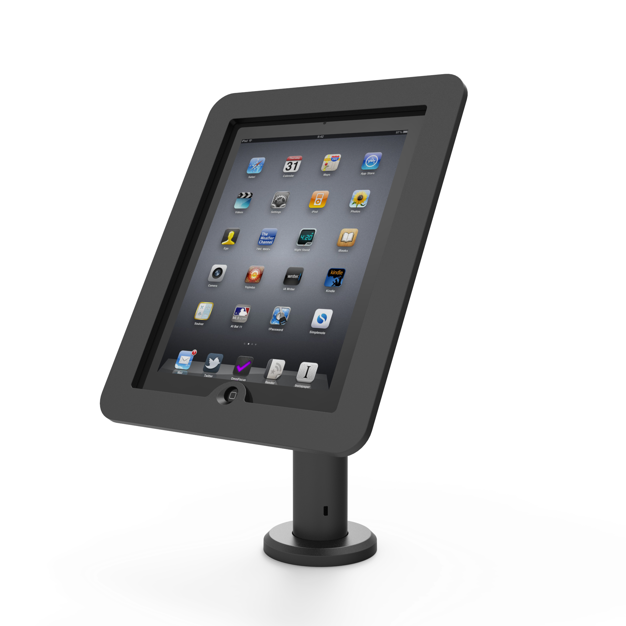 Купить Compulocks Low-Rise - Aufstellung für Tablett - Montageschnittstelle: 100 x 100 mm - Stangenbefestigung (TCDP01) в магазине wardena.ru