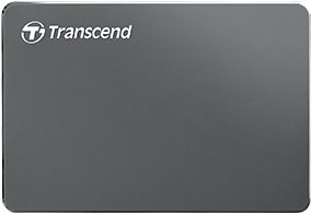 Купить Transcend StoreJet 25C3 - Festplatte - 1 TB - extern (tragbar) - 6.4 cm (2.5") - USB 3.0 - Iron Gray (TS1TSJ25C3N) в магазине wardena.ru