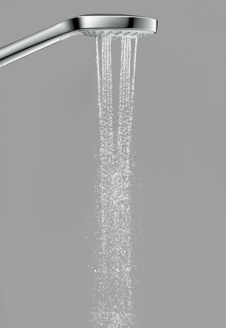 Купить Hansgrohe Croma Select S Ручной душ Multi EcoSmart 9 л/мин хром-белый матовый 26801400 в магазине wardena.ru