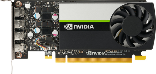 Купить HP Inc NVIDIA Quadro T1000 - Grafikkarten - Quadro T1000 - 4 GB GDDR6 - PCIe 3.0 x16 - 4 x Mini DisplayPort - für Workstation Z2 G5, Z2 G8, Z4 G4, Z6 G4, Z8 G4 (20X22AA) в магазине wardena.ru