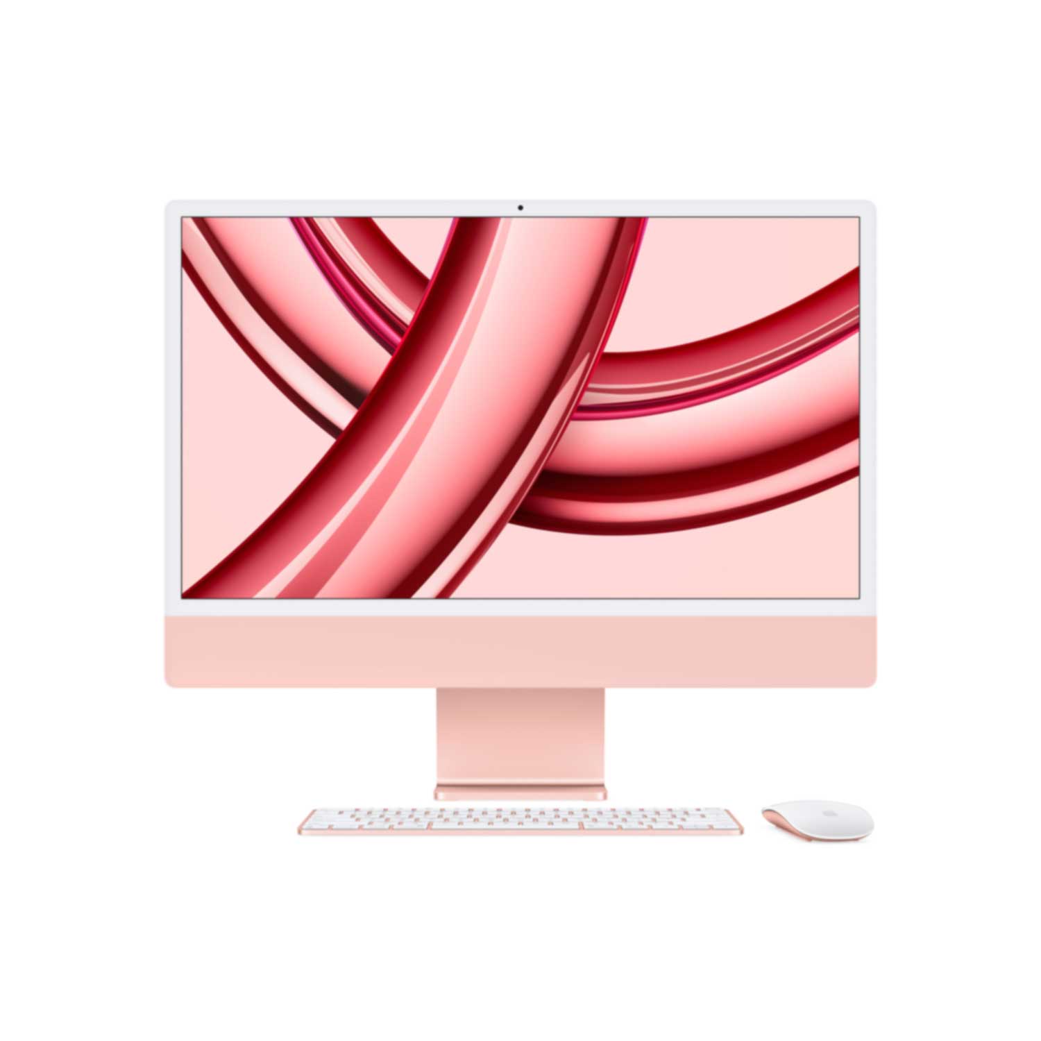 Купить Apple iMac 61cm(24‘‘) M3 10-Core 256GB rose (MQRT3D/A) в магазине wardena.ru