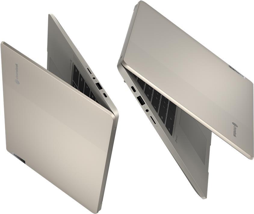 Купить Lenovo IdeaPad 5 CB 14ITL6 82M8 - Core i3 1115G4 / 3 GHz - Chrome OS - UHD Graphics - 4 GB RAM - 128 GB SSD NVMe - 35.6 cm (14") IPS 1920 x 1080 (Full HD) - Wi-Fi 6 - Sand - kbd: Deutsch (82M8002BGE) в магазине wardena.ru