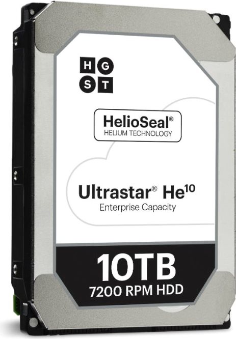 Купить HGST Ultrastar HE10 10TB HDD SATA 6Gb/s 512E ISE 7200Rpm HUH721010ALE600 ohne Power disable Funktion 24x7 8,9cm 3.5" Bulk (0F27604) в магазине wardena.ru