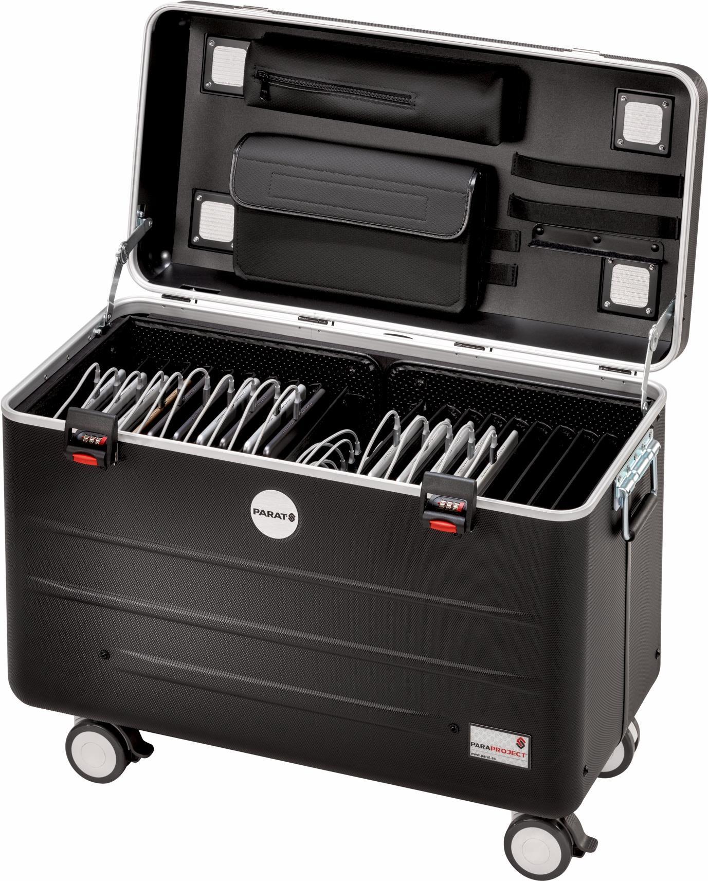 Купить PARAT PARAPROJECT Case TC20 - Wagen (nur Laden) - für 20 Tablets - verriegelbar - X-ABS Kunststoff - Schwarz - Bildschirmgröße: up to 32.8 cm (up to 12.9") (208721151) в магазине wardena.ru