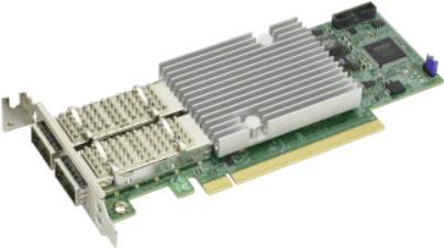 Купить Supermicro AOC-S100G-b2C Schnittstellenkarte/Adapter Eingebaut QSFP28 (AOC-A100G-B2CM-O) в магазине wardena.ru