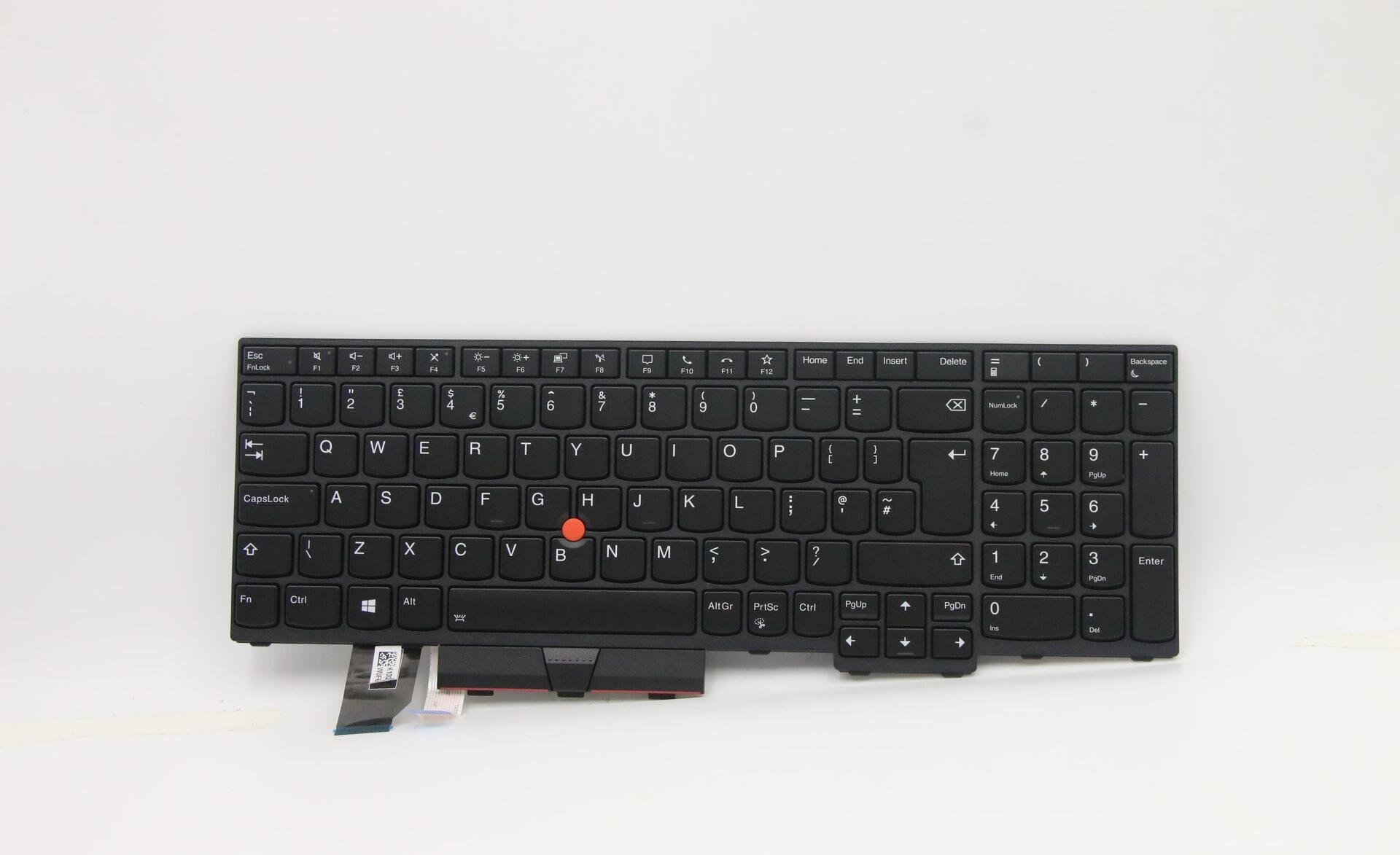 Купить Lenovo Chicony - Ersatztastatur Notebook - mit ClickPad, Trackpoint - hinterleuchtet - QWERTY - GB - Schwarz - für ThinkPad L15 Gen 1 20U7, 20U8 (5N20W68241) в магазине wardena.ru