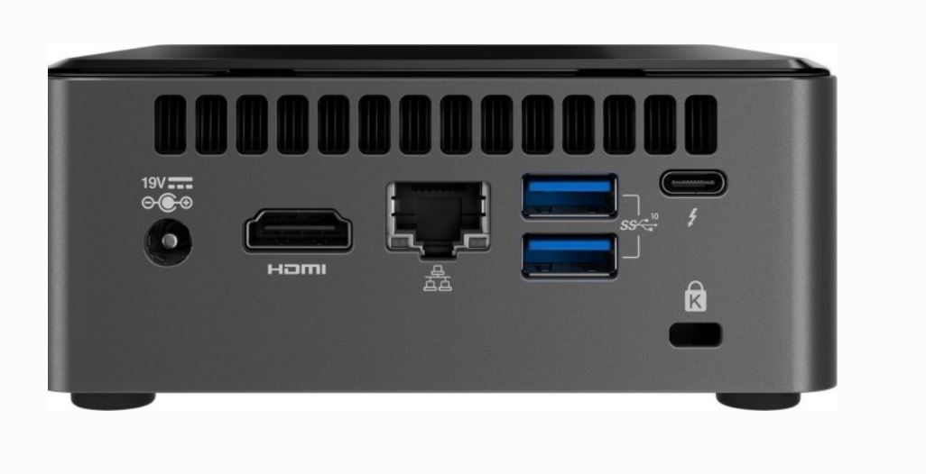 Купить Intel Next Unit of Computing 10 Performance kit - NUC10i5FNHN - Barebone - Mini-PC - 1 x Core i5 10210U / 1.6 GHz - RAM 0 GB - UHD Graphics - GigE - WLAN: Bluetooth 5.0, 802.11a/b/g/n/ac/ax (BXNUC10I5FNHN) в магазине wardena.ru