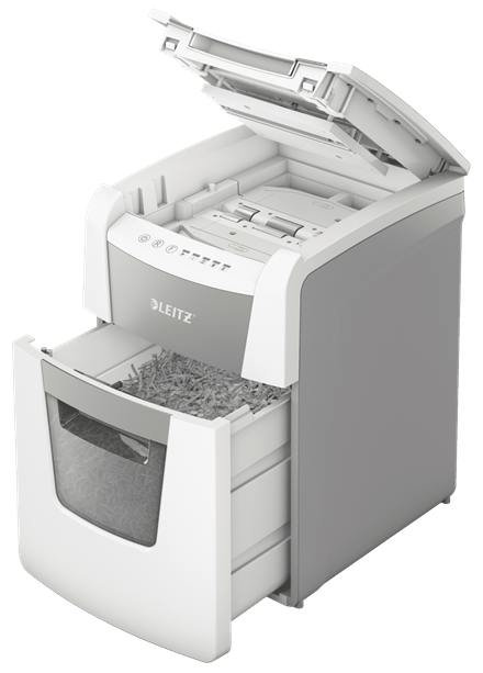 Купить Leitz 80110000 Aktenvernichter Kreuzschreddern 22 cm Grau - Weiß (80110000) в магазине wardena.ru