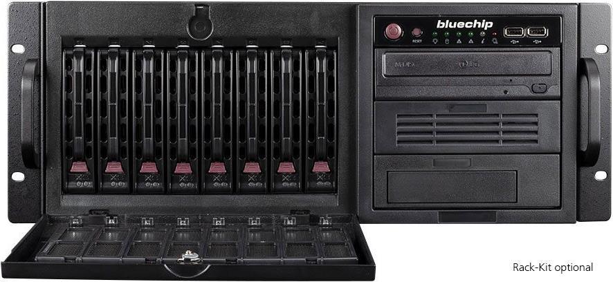 Купить bluechip SERVERline T30316s - Server - Tower - 1-Weg - 1 x Xeon E-2224 / 3,4 GHz - RAM 16GB - SATA/SAS - Hot-Swap 6,4 cm, 8,9 cm (2.5", 3.5") Schacht/Schächte - HDD 2 x 1TB - DVD-Writer - AST2500 - GigE - kein Betriebssy (850378) в магазине wardena.ru