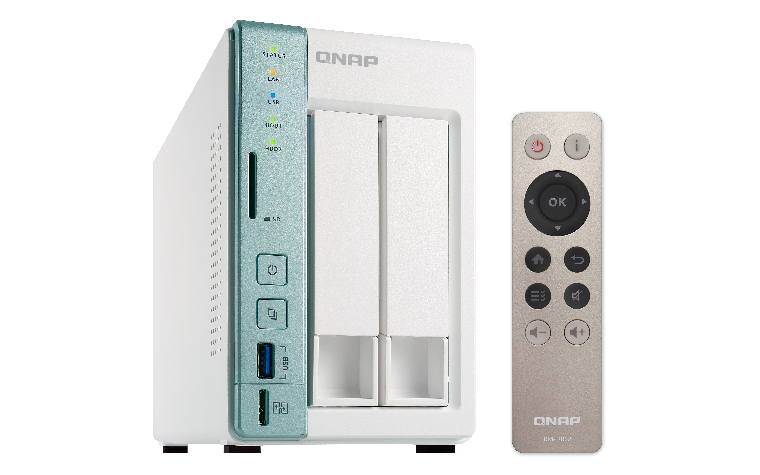 Купить QNAP TS-251A-2G - NAS-Server - 2 Schächte - SATA 6Gb/s - RAID 0, 1, JBOD - RAM 2 GB - Gigabit Ethernet - iSCSI Support в магазине wardena.ru