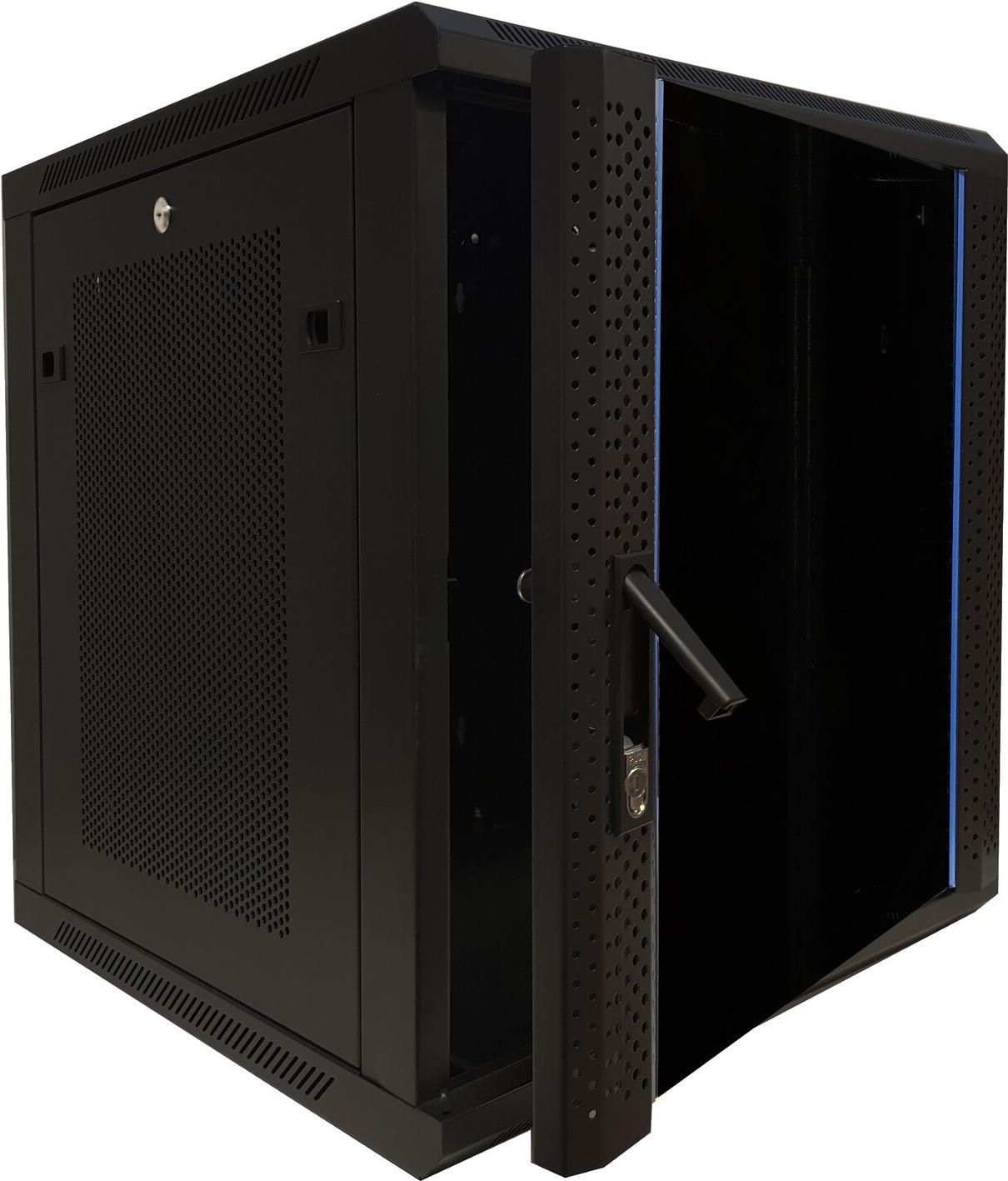 Купить DSIT 12 HE Serverschrank, 19” Wandgehäuse mit Glastür und Perforierte Seitenwände (BxTxH) 600 x 600 x 635mm (DS6612ZP) в магазине wardena.ru