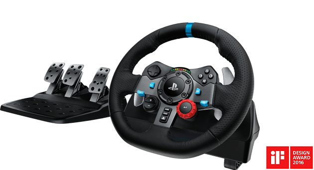Купить Logitech G29 Driving Force - Lenkrad- und Pedale-Set - kabelgebunden - für Sony PlayStation 3, Sony PlayStation 4 (941-000112) в магазине wardena.ru