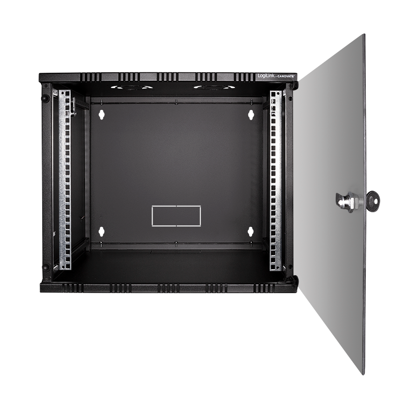 Купить LogiLink 48,30cm (19") Wandschrank SOHO, 9 HE, schwarz (RAL9005) Stahlgehäuse, abschließbare Sicherheits-Glastür mit 180 Grad - 1 Stück (W09B54B) в магазине wardena.ru