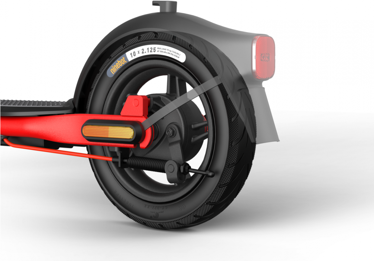 Купить Ninebot by Segway D28D - Klassischer Roller - 20 km/h - 120 kg - Beide Geschlechter - 14 Jahr(e) - Schwarz - Rot (3802-039) в магазине wardena.ru