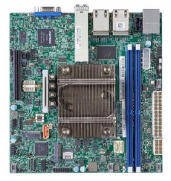 Купить Motherboard Supermicro MBD-A3SPI-8C-LN6PF SoC FCBGA2106 Intel Atom Processor C5325 SATA M.2 DDR4 IPMI в магазине wardena.ru