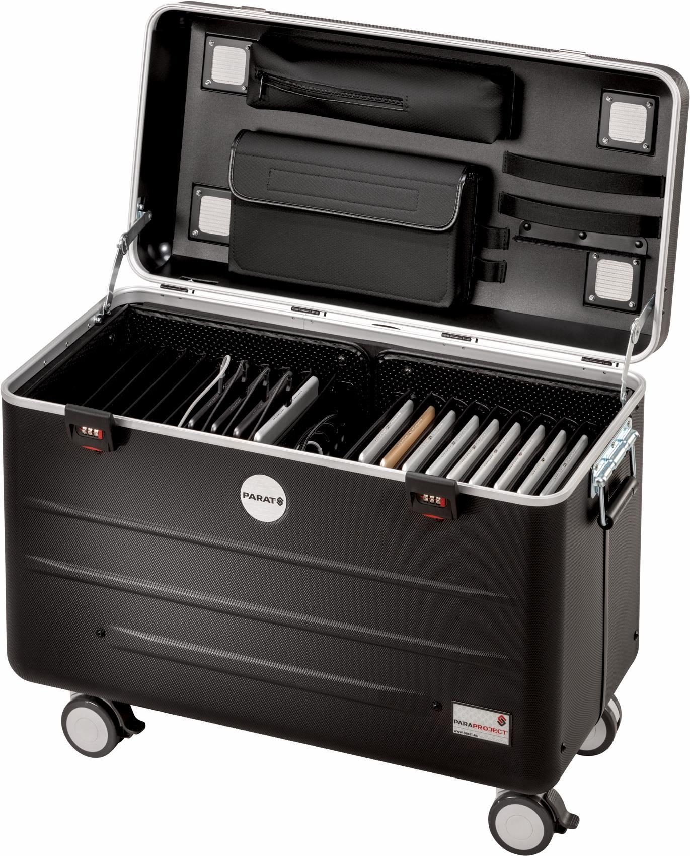 Купить PARAT PARAPROJECT Case TC20 - Wagen (nur Laden) - für 20 Tablets - verriegelbar - Polymethylmethacrylat (PMMA), X-ABS Kunststoff - Schwarz - Bildschirmgröße: up to 32,8 cm (up to 12.9") (208720151) в магазине wardena.ru