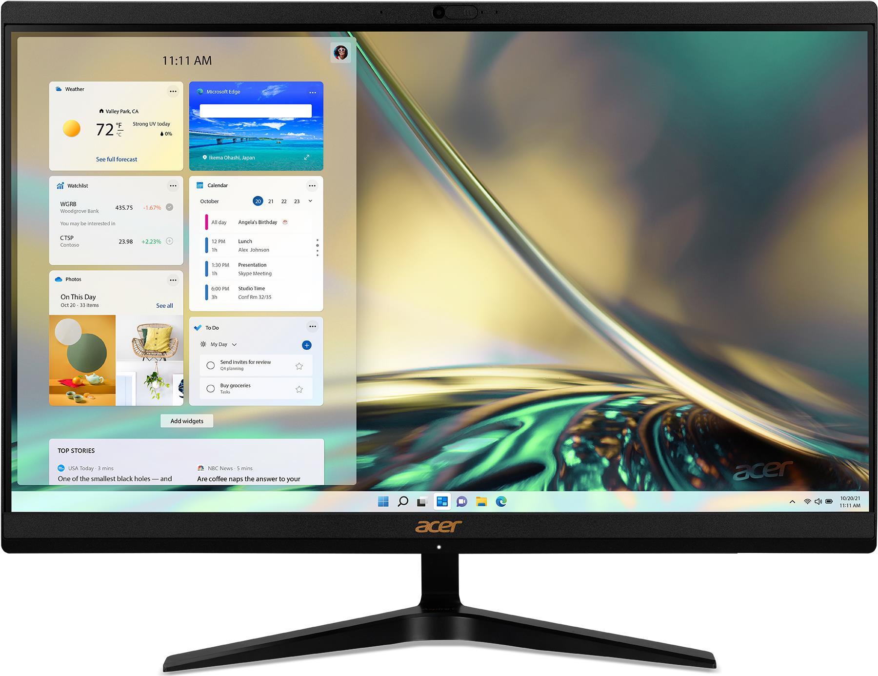 Купить Acer Aspire C 24 C24-1700 - All-in-One (Komplettlösung) - Core i5 1235U / 1.3 GHz - RAM 8 GB - SSD 512 GB - UHD Graphics - GigE - WLAN: Bluetooth 5.0, 802.11a/b/g/n/ac/ax - Win 11 Home - Monitor: LED 60.5 cm (23.8") 1920 (DQ.BJWEG.005) в магазине wardena.ru