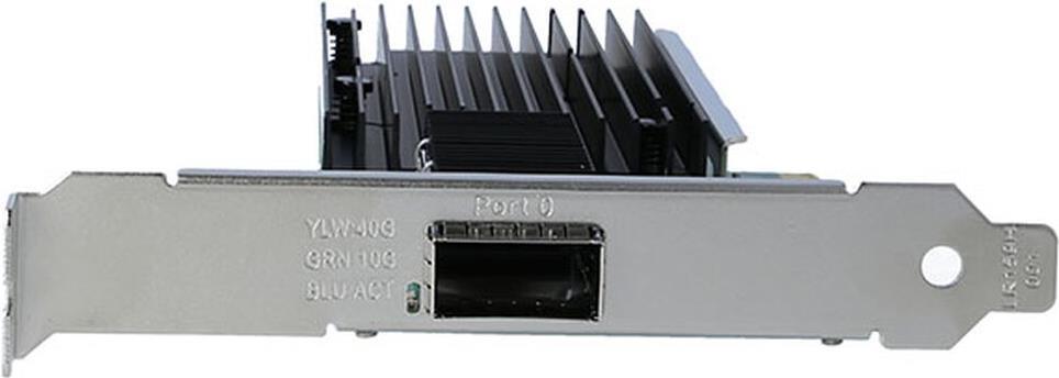 Купить BlueLAN Converged Network Adapter XL710-QDA1, Ethernet, FCoE, 40GbE Single Port QSFP, Chipsatz: Intel XL710, PCIe 3.0, x8 Lane, Betriebssystem: Windows, Linux, FreeBSD, Virtualisierung: VMware ESXi, SLSE (BLCNADAC05) в магазине wardena.ru