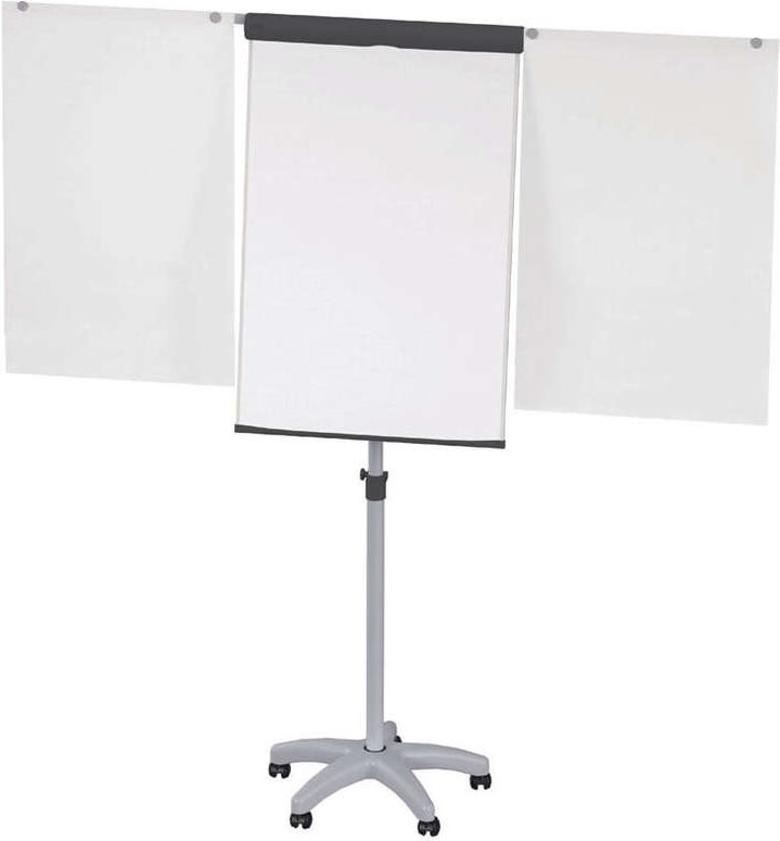Купить MAUL HEBEL Flipchart mobil standard plus (B)660 x (H)970 mm magnethaftend, höhenverstellbar von 1.780 - 1.960 mm (63726-82) в магазине wardena.ru
