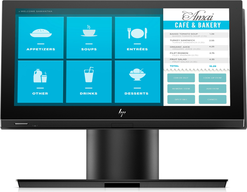 Купить HP Engage One Essential - All-in-One (Komplettlösung) - 1 x Pentium N6415 / 1.2 GHz - RAM 8 GB - SSD 128 GB - NVMe, TLC - UHD Graphics - GigE, NFC - WLAN: 802.11a/b/g/n/ac, NFC, Bluetooth 4.2 - Win 10 IoT Enterprise 2019 (5T8E9EA#ABD) в магазине wardena.ru