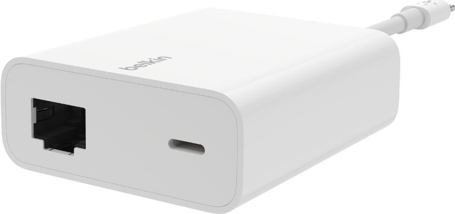 Купить Linksys Belkin Ethernet + Power Adapter with Lightning Connector - Netzwerkadapter - Lightning - 10/100 Ethernet (PoE) x 1 - weiß - B2B - für Apple 10.5"  iPad Pro, 12.9"  iPad Pro, 9.7"  iPad, 9.7"  iPad Pro, iPad Air 2 (B2B165BT) в магазине wardena.ru
