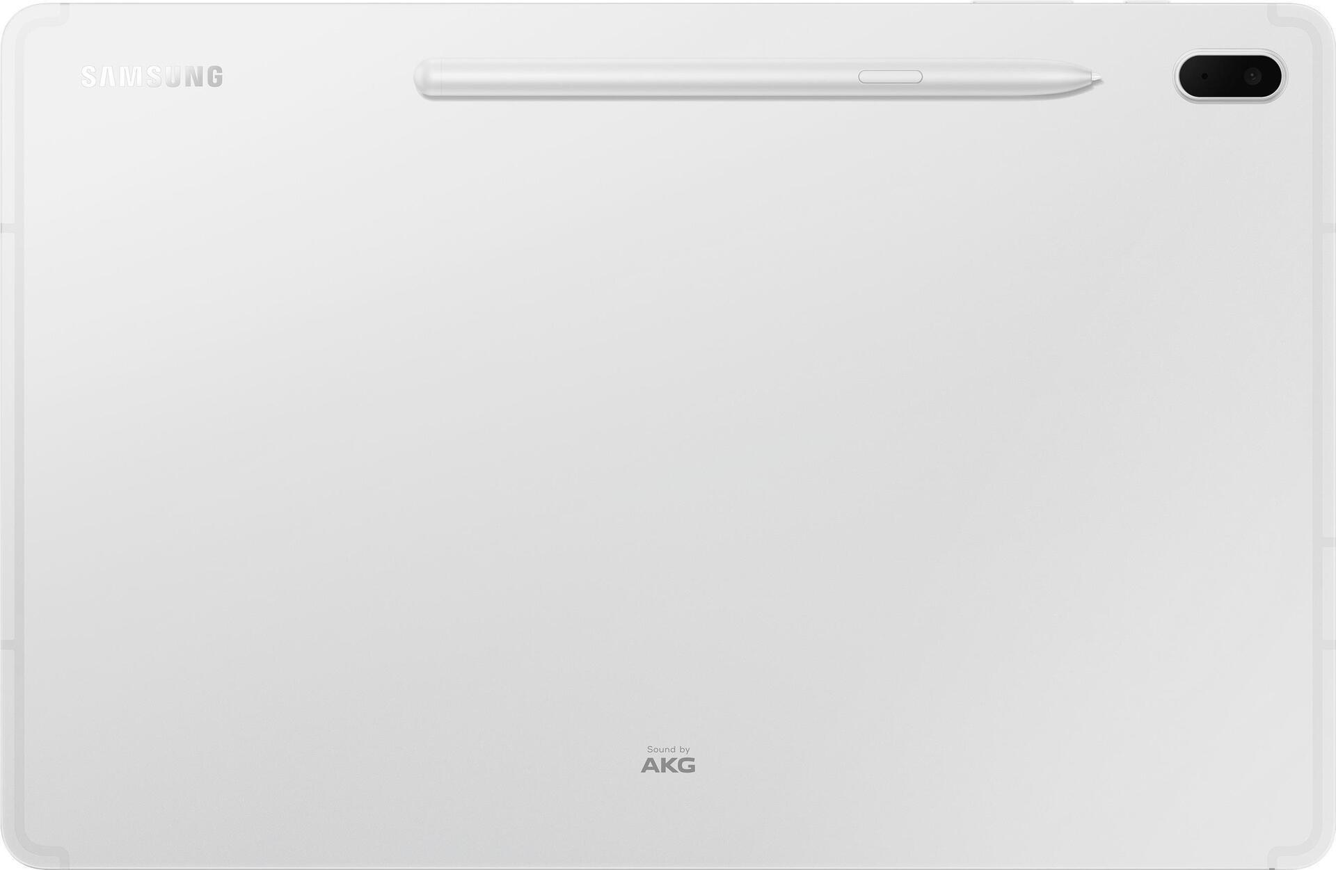 Купить Samsung Galaxy Tab S7 FE - Tablet - Android - 64 GB - 31.5 cm (12.4") TFT (2560 x 1600) - microSD-Steckplatz - 3G, 4G, 5G - Mystic Silver (SM-T736BZSAEUE) в магазине wardena.ru