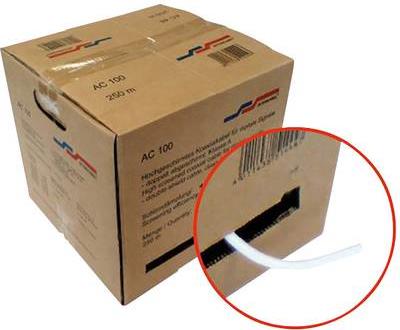 Купить Interkabel Koaxialkabel, 250 Meter, Kupfer-Innenleiter, 1 mm Innenleiter-Durchmesser, 4,6 mm Isolati (40322-112-507) в магазине wardena.ru