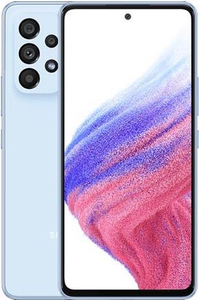Купить Samsung Galaxy A53 5G - 5G Smartphone - Dual-SIM - RAM 6 GB / Internal Memory 128 GB - microSD slot - OLED-Display - 6.5" - 2400 x 1080 Pixel (120 Hz) - 4x x Rückkamera 64 MP, 12 MP, 5 MP, 5 MP - front camera 32 MP - Awe (SM-A536BLBNEUE) в магазине wardena.ru