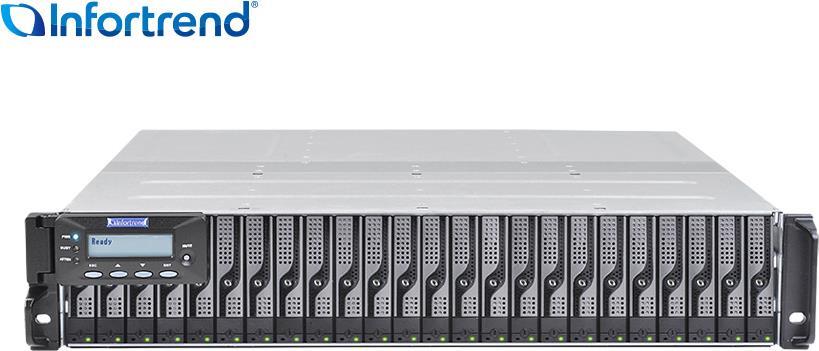 Купить Infortrend EonStor DS3024R DS3000 2U/24bay red.-ctrl Disk-Array Rack (2U) (DS3024RUCB00C-8V30) в магазине wardena.ru