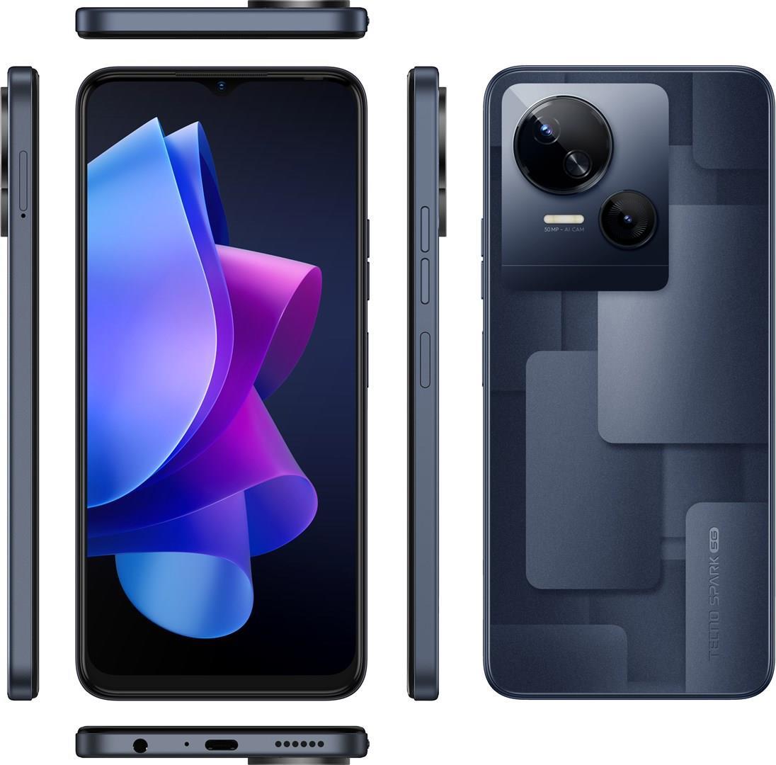 Купить Tecno Spark 10 5G 4/64GB Smartphone Schwarz (4895180793509) в магазине wardena.ru