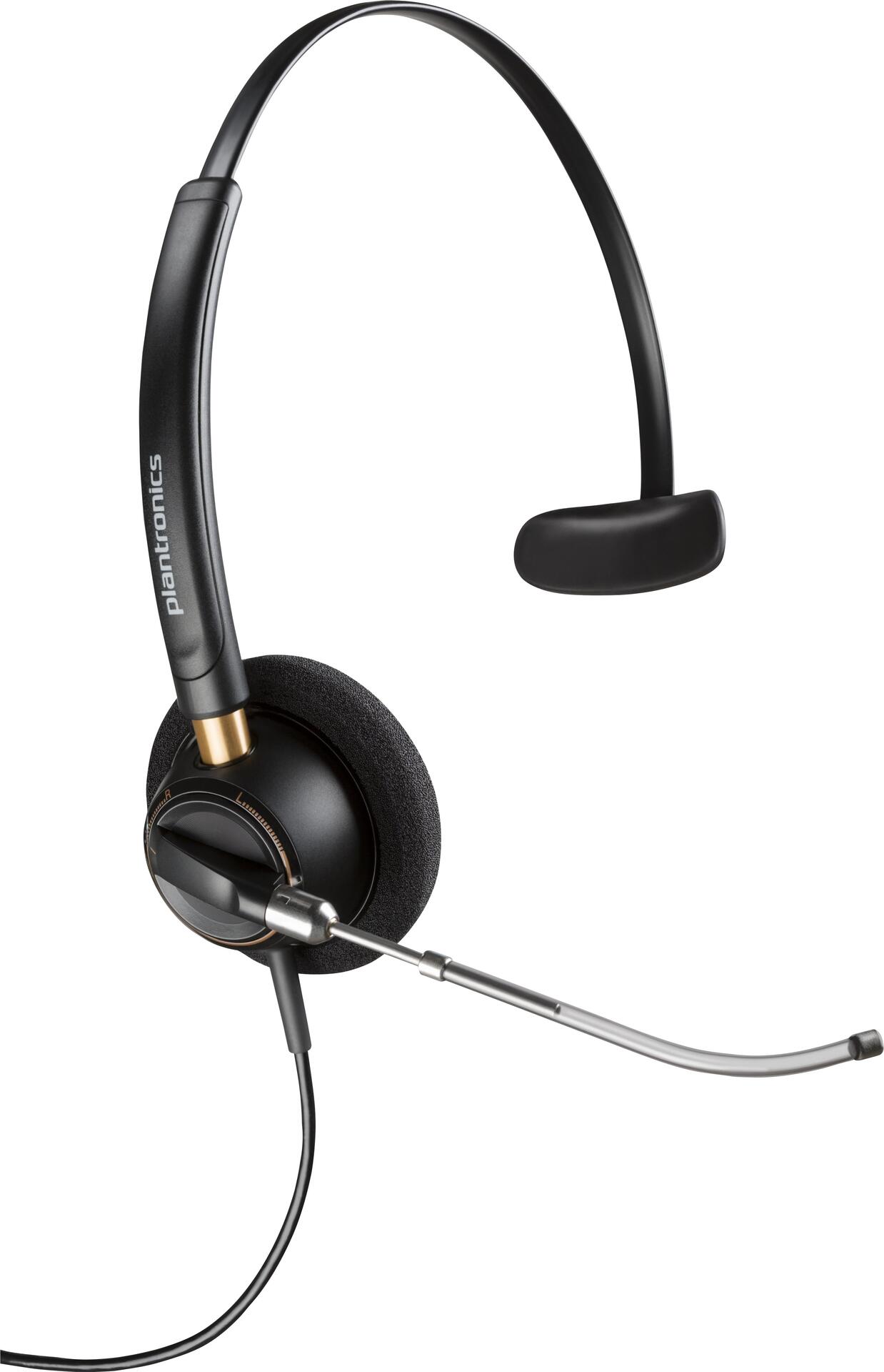 Купить HP Poly EncorePro HW510V Headset - Kabelgebunden - Anrufe/Musik - 52 g - Kopfhörer - Schwarz (783Q4AA#ABB) в магазине wardena.ru