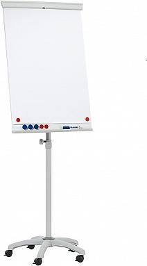 Купить FRANKEN Flipchart X-tra! Line Mobil, höhenverstellbar bis zu einer Gesamthöhe von 2.000 mm, mit Blockhalter (EL-FC31) в магазине wardena.ru