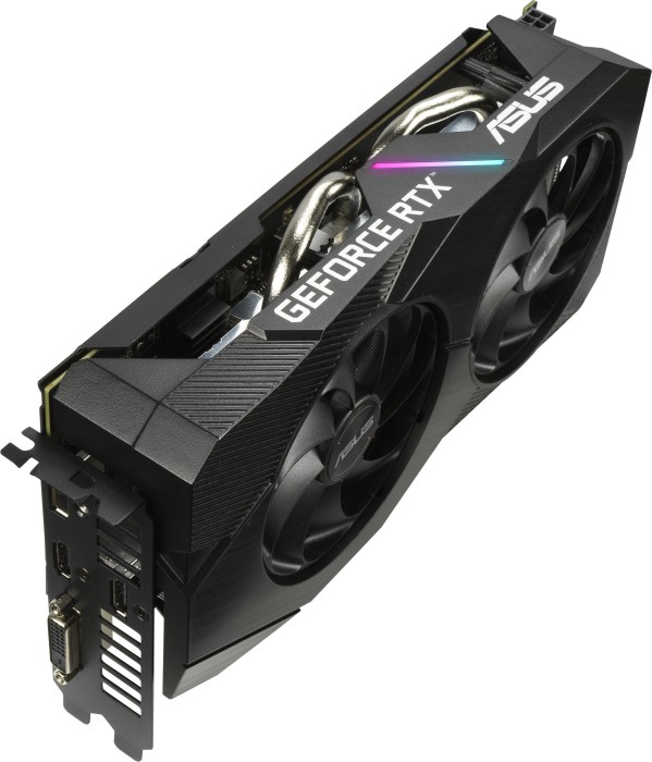 Купить ASUS DUAL-RTX2060-12G-EVO - Grafikkarten - GF RTX 2060 - 12 GB GDDR6 - PCIe 3.0 - DVI, 2 x HDMI, DisplayPort (90YV0CH6-M0NA00) в магазине wardena.ru