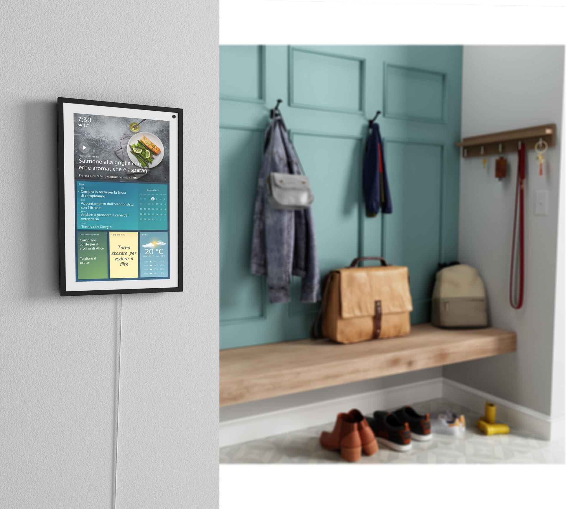 Купить Amazon Echo Show 15 - Smart-Display - LCD 15.6" - kabellos - Bluetooth, Wi-Fi (B08MQKPD4L) в магазине wardena.ru