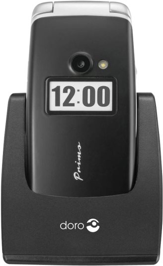 Купить Doro Primo 413 - Mobiltelefon - GSM - TFT - Schwarz (360010) в магазине wardena.ru