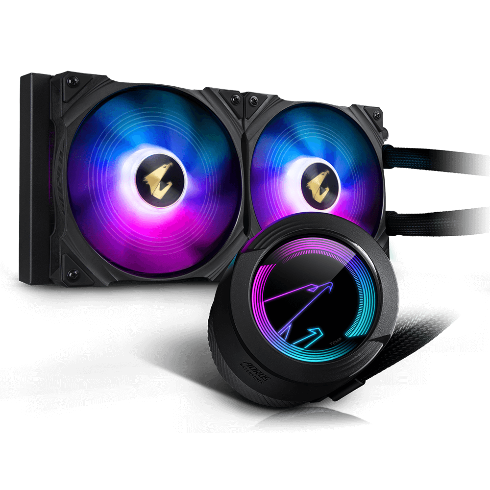 Купить Gigabyte AORUS WATERFORCE 280 - Prozessor-Flüssigkeitskühlsystem - Kühlergröße: 280 mm - (für: LGA1156, LGA1366, LGA1155, LGA2011, LGA1150, LGA1151, AM4, LGA2066, TR4, sTRX4, LGA1200, LGA1152, LGA1700) - 140 mm (GP-AORUS (GP-AORUS WATERFORCE 280) в магазине wardena.ru