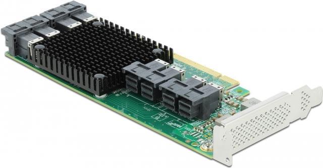Купить DeLOCK PCI Express x16 Card to 8 x internal SFF-8643 NVMe - Speicher-Controller - SAS Low-Profile - 32 Gbit/s - PCIe 3.0 x16 (90504) в магазине wardena.ru