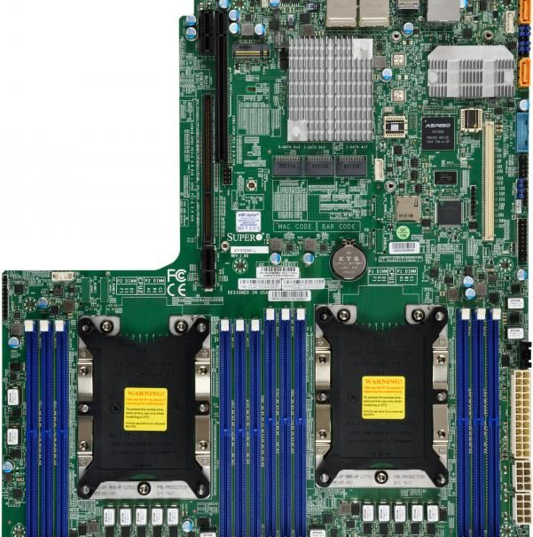 Купить SUPERMICRO X11DDW-L - Motherboard - Socket P - 2 Unterstützte CPUs - C621 - USB 3.0 - 2 x Gigabit LAN - Onboard-Grafik (MBD-X11DDW-L-B) в магазине wardena.ru