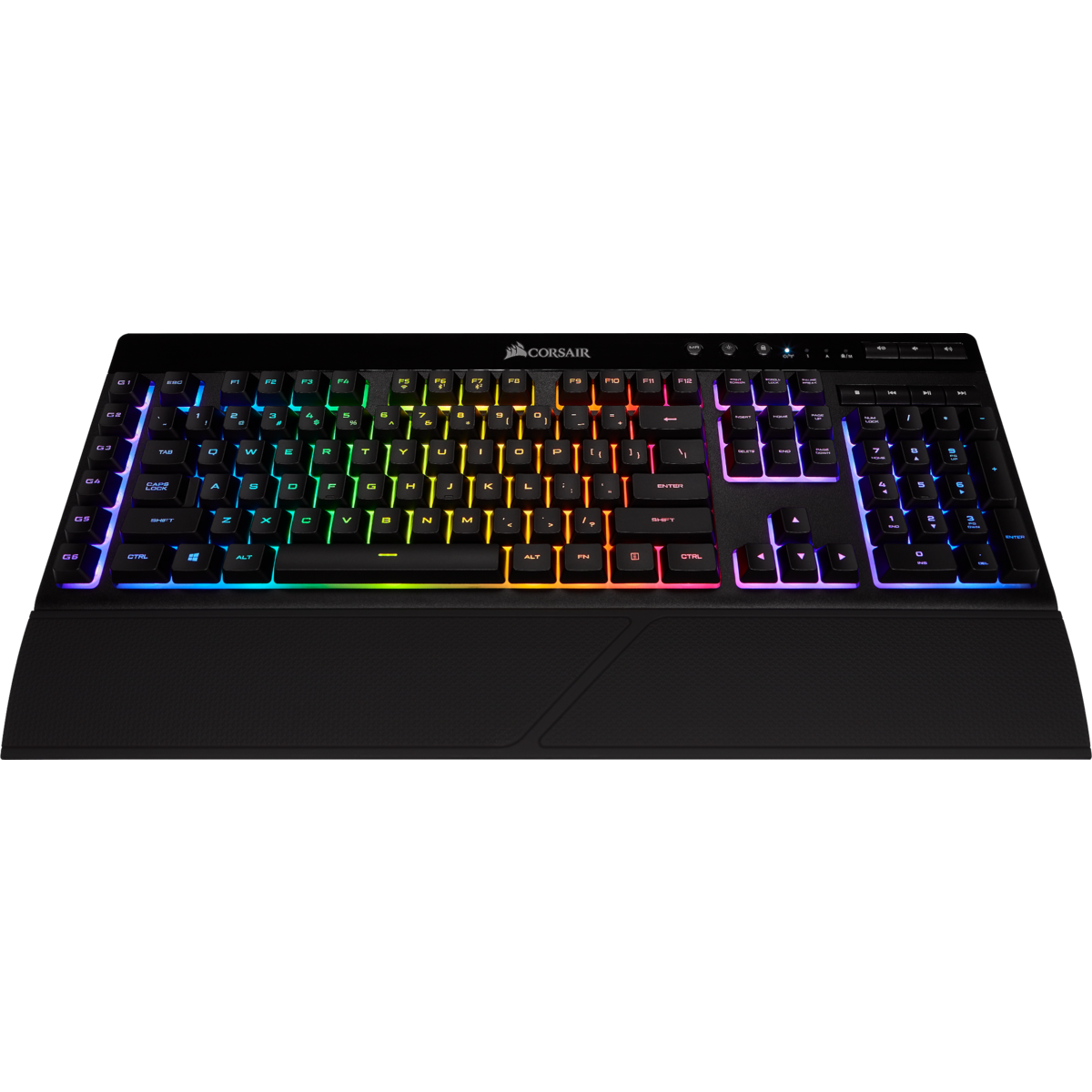 Купить CORSAIR Gaming K57 RGB - Tastatur - Hintergrundbeleuchtung - USB, Bluetooth, 2.4 GHz - Deutsch (CH-925C015-DE) в магазине wardena.ru