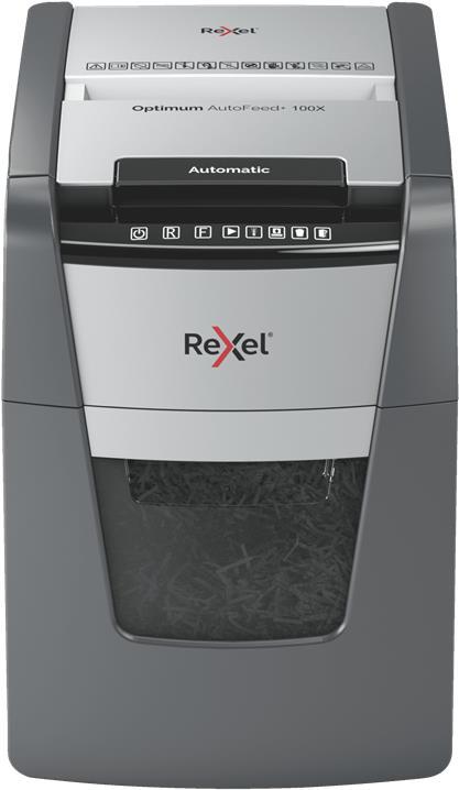 Купить Rexel Optimum AutoFeed+ 100X - Vorzerkleinerer - Kreuzschnitt - 4 x 28 mm - P-4 (2020100XEU) в магазине wardena.ru