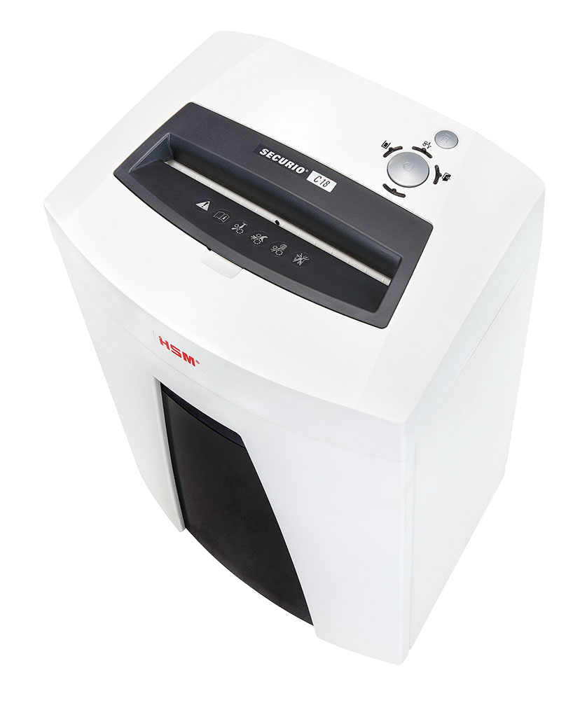 Купить HSM SECURIO C18 Particle-cut shredding 55dB Weiß Aktenvernichter (1913121) в магазине wardena.ru