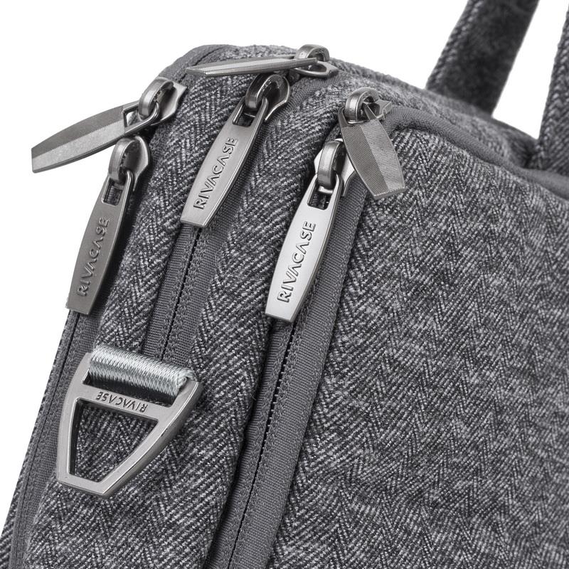 Купить Rivacase 7930 15.6" Messengerhülle Grau (7930 GREY) в магазине wardena.ru