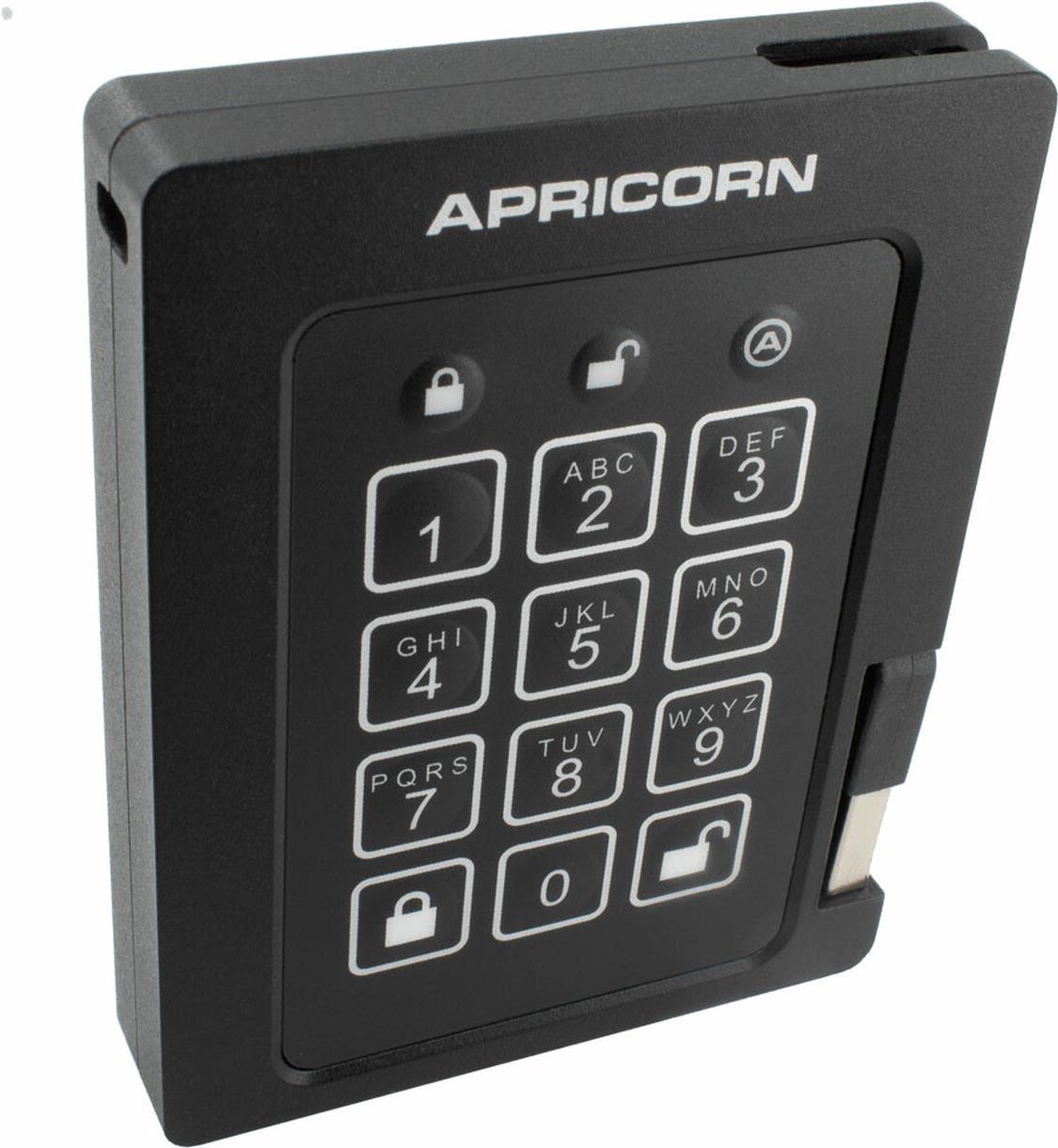 Купить Apricorn Aegis Padlock SSD - SSD - verschlüsselt - 4TB - extern (Stationär) - USB 3,2 Gen 1 - Puffer: 8MB - FIPS 140-2 Level 2, 256-bit AES-XTS - TAA-konform (ASSD-3PL256-4TBF) в магазине wardena.ru