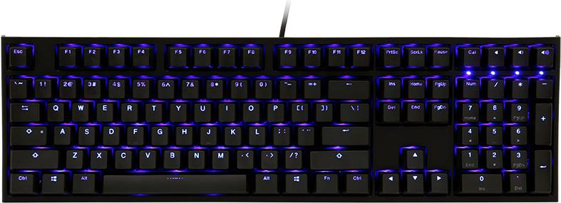 Купить Ducky One 2 Backlit PBT Gaming Tastatur, MX-Black, weiße LED - schwarz (DKON1808S-ADEPDAZW1) в магазине wardena.ru
