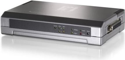 Купить LevelOne FPS-1033 - Druckserver - USB 2.0/parallel - 10/100 Ethernet в магазине wardena.ru