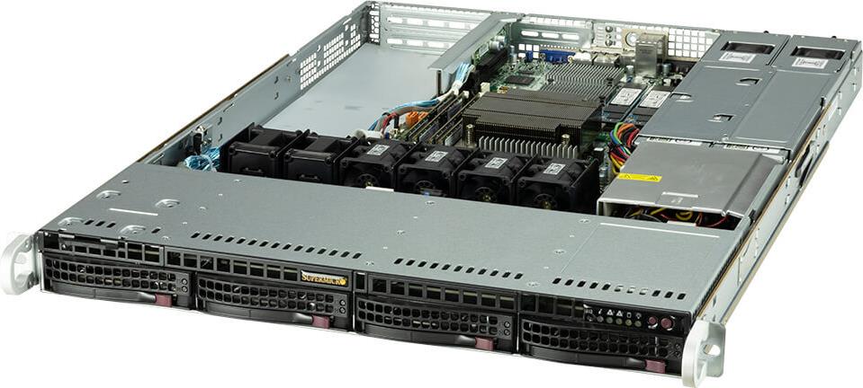Купить Supermicro SYS-510T-WTR-EU Server-Barebone Intel C256 LGA 1200 (Socket H5) Rack (1U) Schwarz (SYS-510T-WTR-EU) в магазине wardena.ru