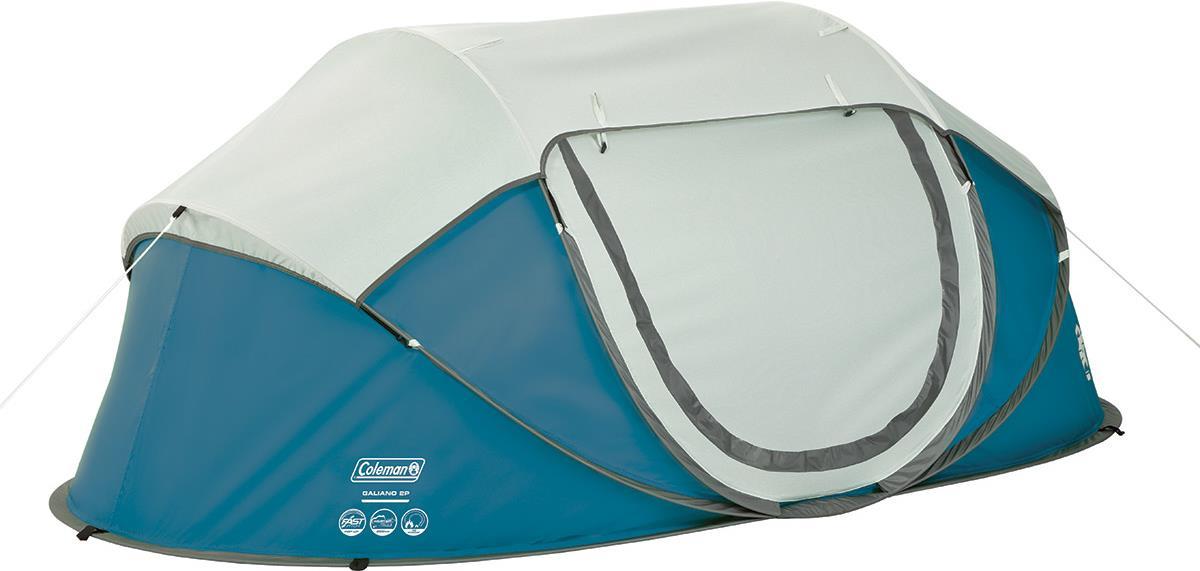 Купить Coleman Galiano 2 2 Person(en) Blau - Weiß Tunnelzelt (2000035212) в магазине wardena.ru