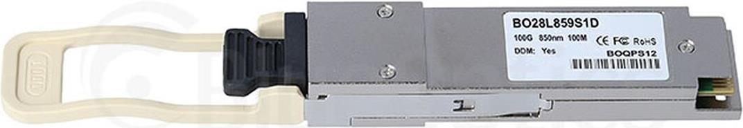 Купить Kompatibler Palo Alto Networks PAN-T-Q28-100GBASE-SR4 BlueOptics BO28L859S1D QSFP28 Transceiver, MPO/MTP, 100GBASE-SR4, Multimode Fiber, 4x850nm, 100 Meter, 0°C/+70°C, DDM (PAN-T-Q28-100GBASE-SR4-BO) в магазине wardena.ru